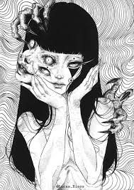 Aesthetic Art Black And White Aesthetic Pfp Pin By 707 370hssv 0773h On Random Photos In 2020 Scary Art Scary Drawings Aesthetic Art