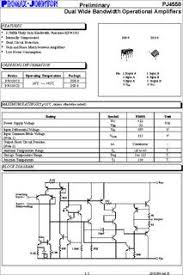 Check spelling or type a new query. Pj4558 Datasheet