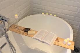 Diy Bath Time Baignoire Wine Upcycle Box Wood Easy Decoration Bathroom Salle Bain Hygge Pont De Baignoire Diy Hygge