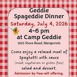 Geddie Spageddie Dinner