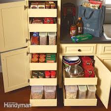 kitchen storage pull out pantry