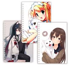 A5 Spiral Notebook Buku Catatan Anime Kucing Gadis Jurnal Manga Catgut Neko Kemonomimi Pose Lucu Kawaii Pad Untuk Anak Perempuan Hadiah Fountain Pen Vintage Fountain Pencalligraphy Pen Aliexpress The perfect kawaii anime pose animated gif for your conversation. a5 spiral notebook buku catatan anime kucing gadis jurnal manga catgut neko kemonomimi pose lucu kawaii pad untuk anak perempuan hadiah