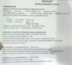 Nt Scan And Double Marker Test September 2018 Babycenter