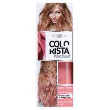Mofajang hair color wax on natural hair. L Oreal Paris Colorista Washout Semi Permanent Hair Dye Dirty Pink Ocado