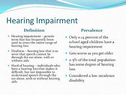 Sensory Impairments Presentation Sensory Presentation Lesson