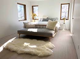 I think hardwood looks and feels too cool for a bedroom, i like coziness where i sleep! Mountain House Mondays How I M Making Neutrals Work In The Upstairs Guest Bedroom Emily Henderson