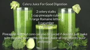 celery juicing recipes for weight loss