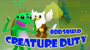 odd squad game video creature duty