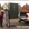 How to move a gun safe down stairs. 1