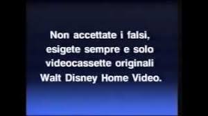 Pure as the driven snow. Walt Disney Home Video Non Accettate I Falsi Youtube
