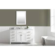 Bathroom vanities and vanity cabinets are the focal point of any bathroom. Valentino 54 Single Vanity In White Overstock 30875291
