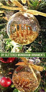 Diy Glittered Monogram Ornaments Made With The Silhouette Http Homedecoratin Diy Christmas Ornaments Christmas Ornaments Homemade Glass Christmas Ornaments