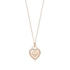Tiffany Co Tiffany And Co Necklace Diamond Necklace Rose Gold Jewelry
