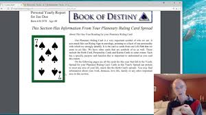 Overview Of The Book Of Destiny Yearly Report