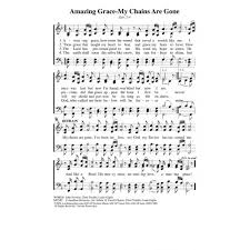 Download and print amazing grace (my chains are gone) sheet music for piano & vocal by chris tomlin from sheet music direct. Amazing Grace My Chains Are Gone Standard Notes Pdf Song Sheet