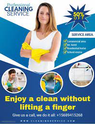 Professional Cleaner Service Flyer Cleaning Service Flyer Professional Cleaning Services Cleaning Service