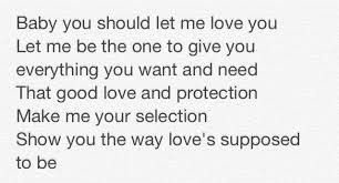 Mario Let Me Love You Let Me Love You Love You Quotes