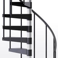 Used to move between floors in a building. Mylen Stairs Reroute Prime Interior 42in Diameter Fits Height 85in 95in 1 36in Tall Platform Rail Spiral Staircase Kit Ec42p09v001 The Home Depot