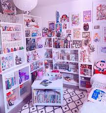 An insane anime pastel gaming setup has went viral on twitter, and people across the globe are loving the designers aesthetic. Pin By Mochi Crazy On Anime In 2020 Kawaii Bedroom Otaku Room Cute Room Ideas