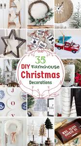 For a truly festive home, it's worth getting your christmas bedroom decor on point, too. 35 Diy Farmhouse Christmas Decorations