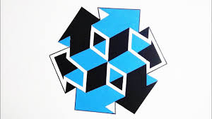 Gambar 3 dimensi yang berikutnya adalah lukisan mengenai seekor gajah yang berusaha keluar dari dalam kertas. Cara Membuat Gambar 3d Dari Segienam How To Draw A Picture 3d Wall Art Painting Cat Dinding 3d Youtube Seni Melukis Gambar 3d Seni