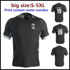 The deal is without a doubt the most surprising and potentially exciting kit deals in recent years, and brings nike back into the test rugby fold following the imminent end of. Rugby Jersey 2019 Fiji Rugby Shirt Rwc Home Away Big Size S 5xl Buy At The Price Of 16 29 In Aliexpress Com Imall Com