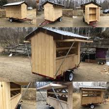 Mobile Farmstand Farm Stand Farmers Market Stand Farm Market Ideas