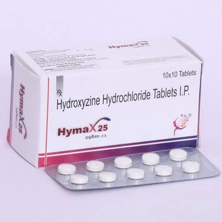 Hydroxyzine Hydrochloride 25Mg Tablet at ₹ 395/box | Hydroxyzine Tablet in Barwala | ID: 23838709548