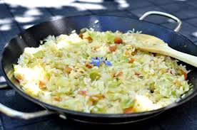 Miles de recetas de cocina gratis. Arroz Salteado Con Repollo Receta De Italia El Caldero Viajero