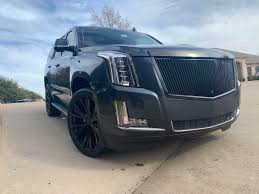 Though its faults aren't atrocious, the escalade struggles to compete with similar luxury large. Custom Vehicle Designs ×'×˜×•×•×™×˜×¨ 2019 Cadillac Escalade Onyx 24 Cvdauto 2019 Escalade Onyx Vogue Rampage Pidverticalgrille