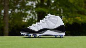 Jordan Brand Athletes To Debut Air Jordan 11 Football Cleat During Nfl Wildcard Weekend Kicksonfire Com Jordan Football Cleats Air Jordans Jordan Cleats