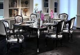 Comparison shop for mirrored dining room furniture home in home. Mirrored Furniture In The Interior Of You Hause American Traditional Dining Room Dallas By Mirrored Furniture Houzz
