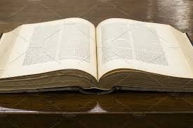 Open Old Book Big Book Books Old Books