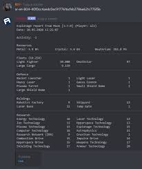 Sandra has a multitude of flexible and customizable features: Agrbot A Discord Helper Bot For Ogame Tolerated Tools Ogame Us