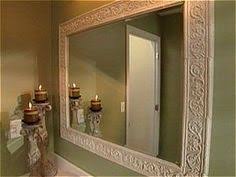 1 beautiful framed bathroom mirrors. 43 Mirror Framing Ideas Bathroom Decor Home Diy Bathroom Makeover