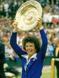 Billie jean king won six wimbledon singles championships and four u.s. Billie Jean King Wikipedia The Free Encyclopedia Billie Jean King Tennis Champion Female Athletes