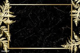 Black And Gold Marble Background 