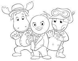 High flying adventures / the legend of the volcano sisters. Printable Backyardigans Coloring Pages Coloringme Com