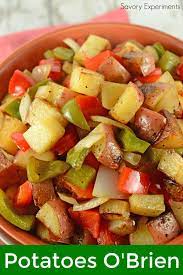 This Is A Traditional Potatoes O Brien Recipe With One Special Ingredient To Really Amp Up The Flavors Potatoes Vegetable Side Dishes Potatoes Veggie Dishes
