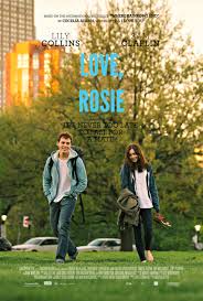 Fan Made Love Rosie Poster Romantic Films Love Movie Lily Collins