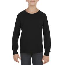 Alstyle Al3384 Youth 6 0 Oz 100 Cotton Long Sleeve T