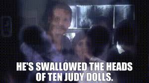Judy's dolls was one of the first stores approved for a nursery and we have honored the tradition ever since. Yarn He S Swallowed The Heads Of Ten Judy Dolls Grey S Anatomy 2005 S02e02 Romance Video Gifs By Quotes E115d167 ç´—