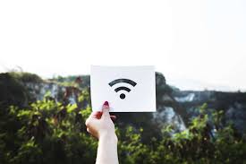 Blur Clear Sky Close Up Fingers Focus Hand Holding Nature Paper Trees Phone Deals Internet Providers Wireless Networking