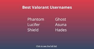 This intelligent username generator lets you create hundreds of personalized . 305 Best Valorant Usernames Followchain