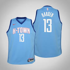 Youth nike blue houston rockets 2020/21 city edition essential club pullover hoodie. Nba Houston Rockets James Harden Nba Online Jersey Store