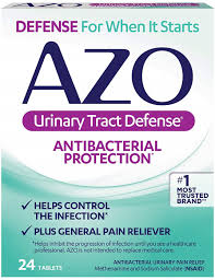 3 Pack Azo Urinary Tract Defense Tablets Antibacterial Protection 24 Ea Walmart Com Walmart Com