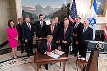 Ambassador to israel david friedman, second from right, and. Benjamin Netanyahu Wikipedia