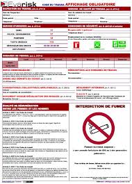 Modification Affichage Obligatoire Ordonnance Du 26 Juin 2014