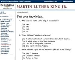 How much do you know about the life of civil rights activist martin luther king, jr.? About
