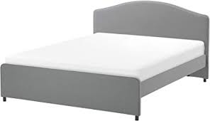 Gressvik struttura letto con contenitore, grigio fumo, 160x200 cm. Ikea Hauga Struttura Letto Imbottita 160 X 200 Cm Colore Grigio Amazon It Casa E Cucina
